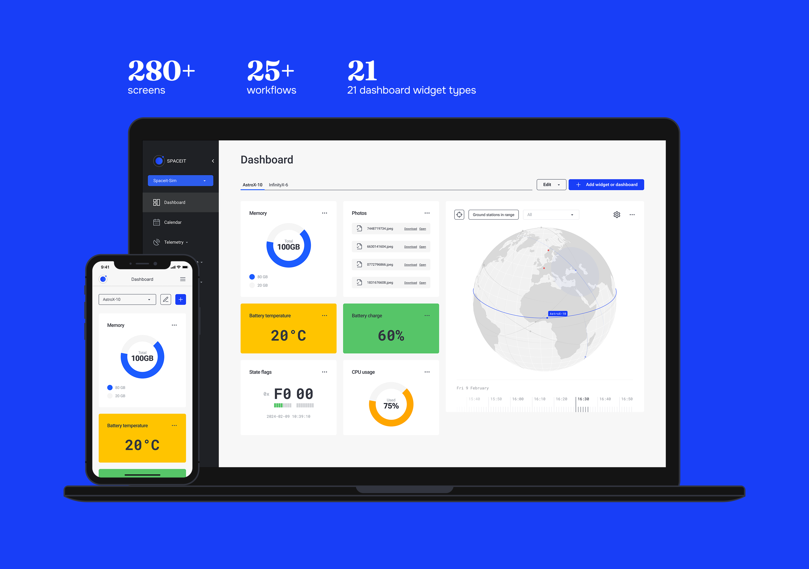 Spaceit MCS interface